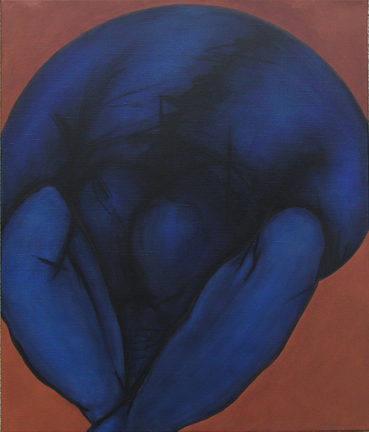 Blue Love (120x100cm)